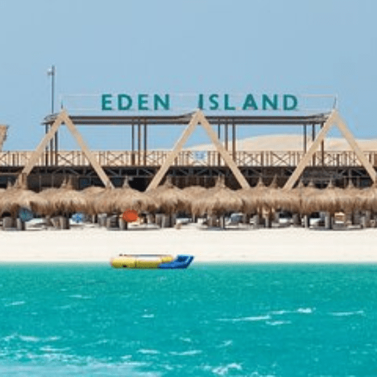 Hurghada trip Eden island