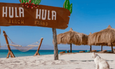 hurghada trip Hula Hula island